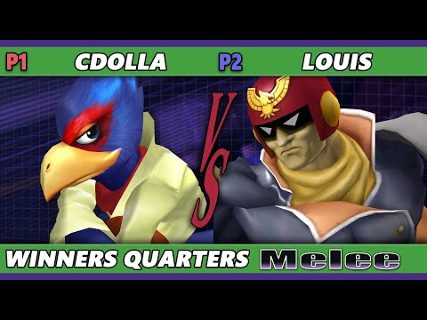 S@X 474 Winners Quarters - CDolla (Falco) Vs. Louis (Captain Falcon) Smash Melee - SSBM