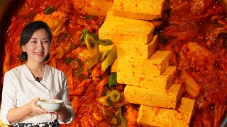 Halal Kimchi Jjigae by Chef Jia Choi l Chicken Kimchi Stew l Delicious and easy recipe