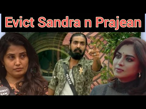 BiggBoss Review Day 47 | EVICT SANDRA PRAJEAN n DIVYA or GIVE YELLOW CARD!