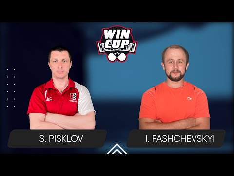 18:00 Serhii Pisklov - Ivan Fashchevskyi West 3 WIN CUP 24.05.2024 | Table Tennis WINCUP 1