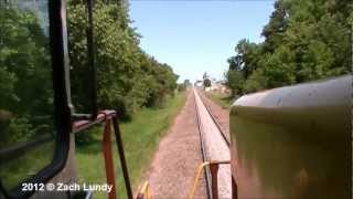 preview picture of video 'Red River Valley & Western Railroad Ride-Along'