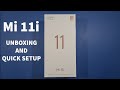 Xiaomi Mi 11i Unboxing And Quick Setup