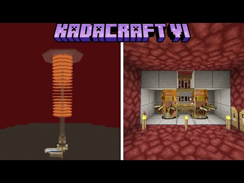 KadaCraft Season 6 | Episode 10 : Gold Farm and Piglin Barter