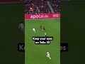 What a Way to Score Your First Goal! ?