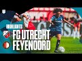 Highlights FC Utrecht - Feyenoord V1 | Azerion Vrouwen Eredivisie | 2023-2024