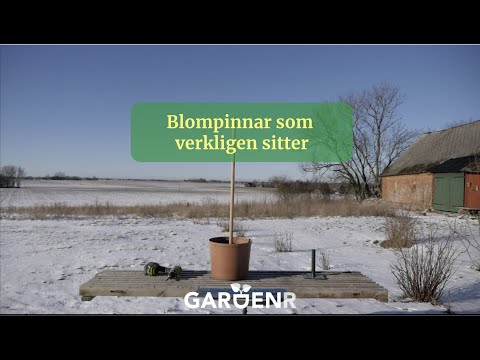 Blompinnar som verkligen sitter - Trädgårdshacks med GardenR