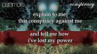 Paramore - Conspiracy [Karaoke/Instrumental]