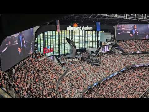 Watch Electric Las Vegas Raiders Electric Entrance to Allegiant Stadium on Sunday #losangelesraiders