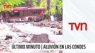 ÚLTIMO MINUTO | Aluvión en San Carlos de Apoquindo
