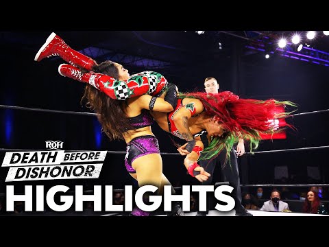 Rok-C and Miranda Alize Battle for Women's Championship at Death Before Dishonor!