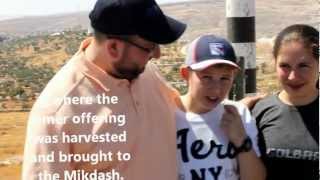 preview picture of video 'BetElTours.com: David Weiss and kids Tova and Mordechai In Bet El and Binyamin'