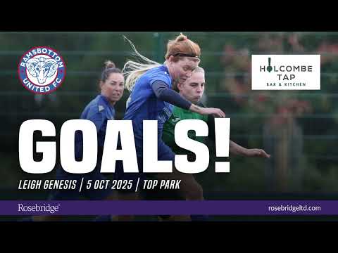 RAMSBOTTOM UNITED WOMEN 2-4 LEIGH GENESIS LADIES