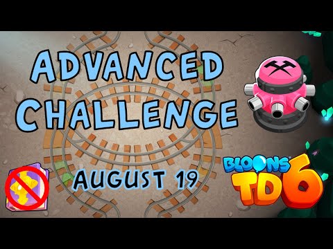 Bloons TD 6 Advanced Challenge | Friday Stinger; Not Every One Wears A Cap | No MK | August 19 2022