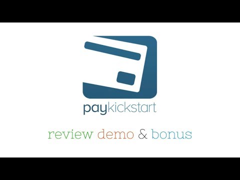 PayKickstart Review Demo Bonus - PayKickstart Shopping Cart & Affiliate Platform Video