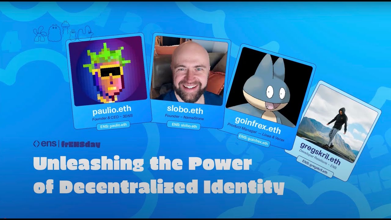 Unleashing the Power of Decentralized Identity (Main Stage Talk #4)