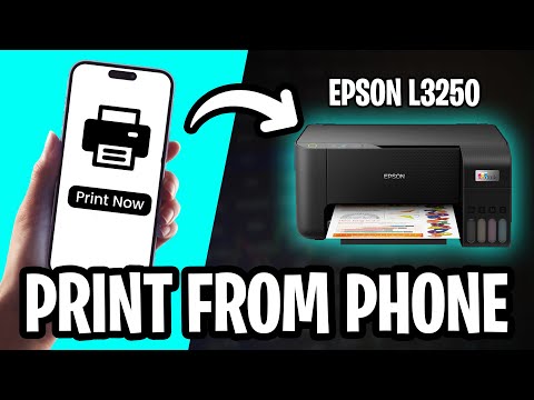 How to Print from Your Phone on Epson L3250 (2026 Tutorial) Setup Direct Wifi Connection Epson L3250