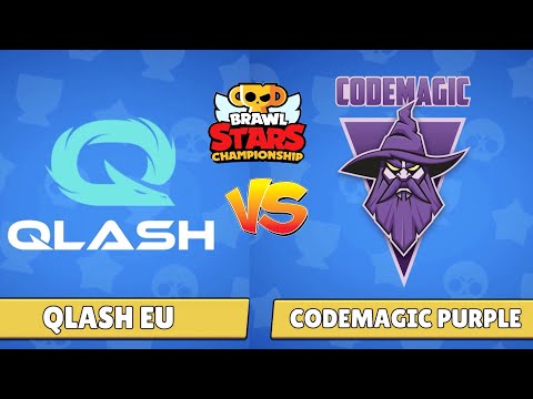 QLASH EU vs CODEMAGIC PURPLE Brawl Stars Championship 2020 - May Finals - Day 1