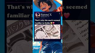 That’s why the mark seemed familiar to Robin❤️ #robin #luffy #vivi #onepiece