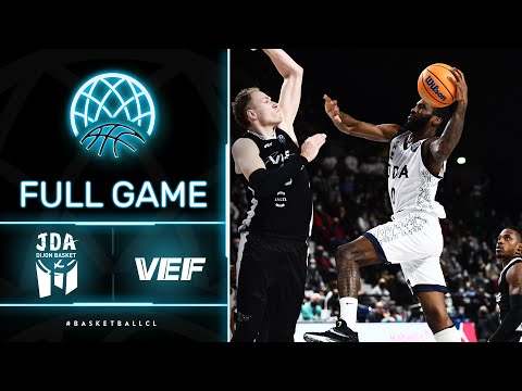 JDA Dijon v VEF Riga - Full Game | Basketball Champions League 2021-22