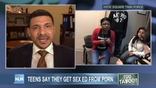 Teens getting sex ed by watching porn