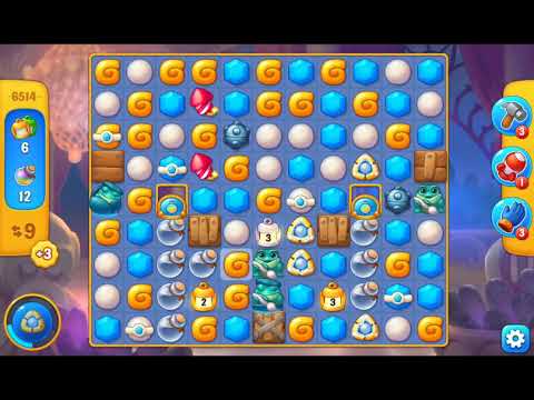Fishdom 2021 - Level 6514   #playrix #fishdom #gaming
