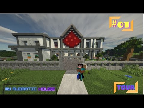 MINECRAFT REDSTONE AUTOMATIC HOUSE #1 OP
