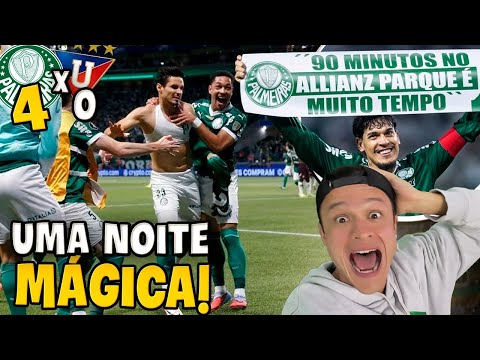 A MAIOR REMONTADA DA HISTÓRIA DO PALMEIRAS! 4 x 0 E UM CLIMA NUNCA VISTO ANTES! Palmeiras 4 x 0 LDU
