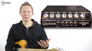 Video thumbnail for Quilter Overdrive 200 Dynamic 200 Watt Head by Prymaxe