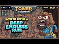 How to setup a deep endless run in Tower Dominion | Endless | Final Wave