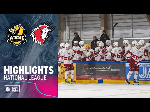 Ajoie vs. Lausanne 1:6 – Highlights National League