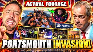 LIVE: Portsmouth ERUPTS After Migrant Boats Arrive - Danny Tommo, Farage & Rupert Lowe + MORE!