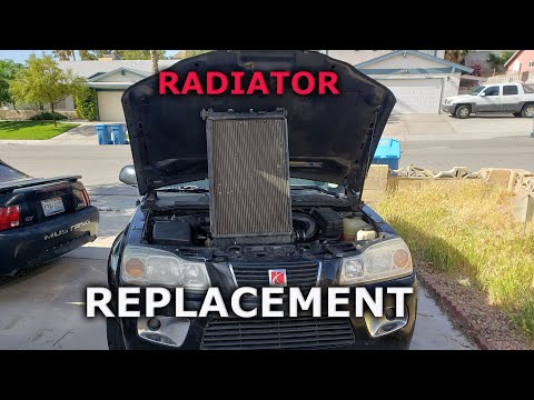 How to Replace a Car Radiator (Saturn Vue AWD)