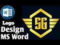 MS Word Me 3D Logo Design L MS Word Credit 3D Logo L MS Word Hind Tutorial L Word 2019