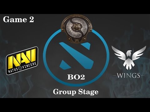 NaVi vs Wings Highlights Game 2, TI 6 Group A