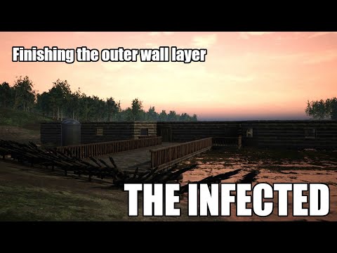 The Infected S7E24 - Finishing up the outer walls and the railings in front