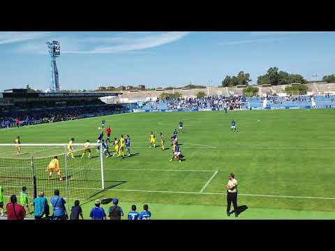 Linares 1-0 Alcorcón. Gol de Javi Duarte