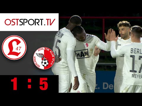Nader Jindaoui und Kargbo zerlegen die 47er: Lichtenberg 47 - Berliner AK 5:1 | Regionalliga Nordost