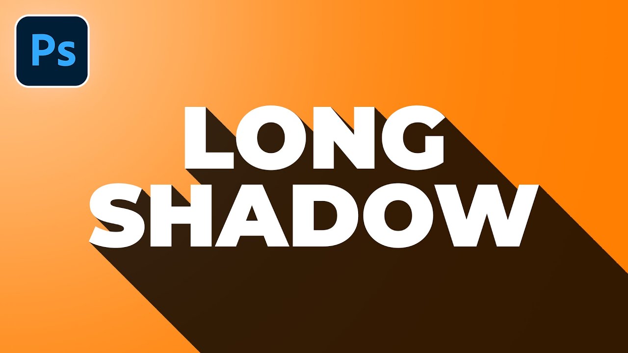 Long Shadow Effect in Photoshop | Photoshop Tutorial