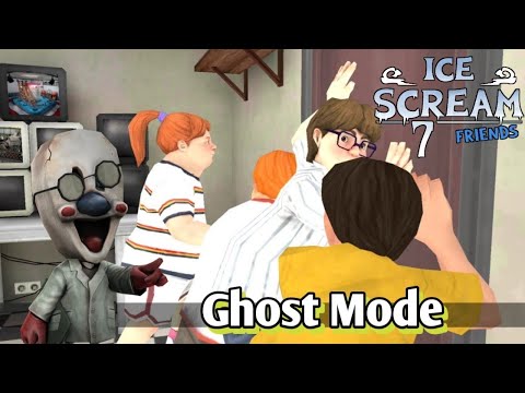 Ice Cream 7 Ghost Mode Full Gameplay | Ice Cream 7 | Keplerians Horror Games | #keplerians #icecream