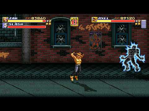 Streets of rage Remake v5.2 Sor1 Path Double Boss!(Mania-coop-1 life start)