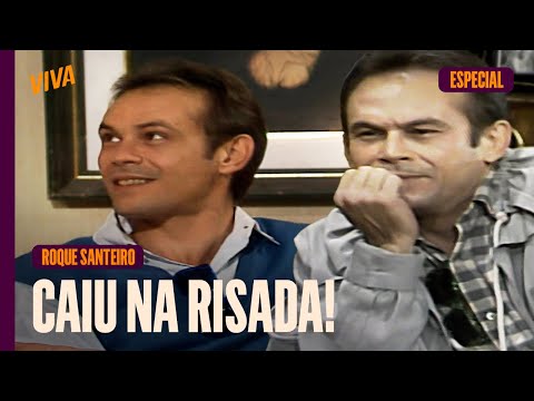 SAIU DO PERSONAGEM! 5 MOMENTOS EM QUE JOSÉ WILKER CAIU NA RISADA EM ROQUE SANTEIRO | VIVA