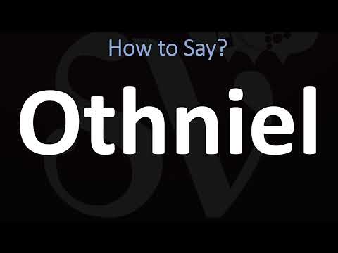 How to Pronounce Othniel? (BIBLE)
