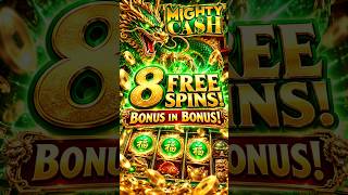 🔥 MIGHTY CASH, 8 FREE SPINS, DOUBLE BONUS