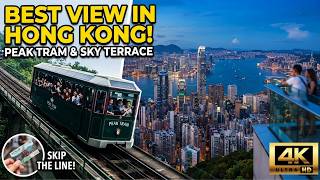 The BEST View in Hong Kong! 🇭🇰 Peak Tram &amp;amp; Sky Terrace