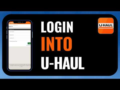 Uhaul Com Login