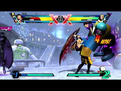 Umvc3 - ChipDamage April Tournament - Grand Finals - Precision vs MadRobot(Tron.Frank.Wolverine)