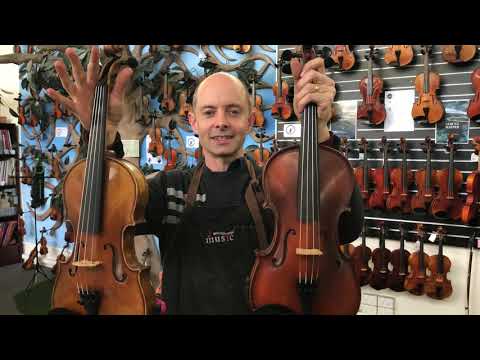 Violin review Gliga iii vs raggetti rv5