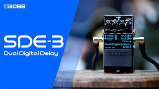 YouTube Video - BOSS SDE-3 Dual Digital Delay | Timeless Inspiration