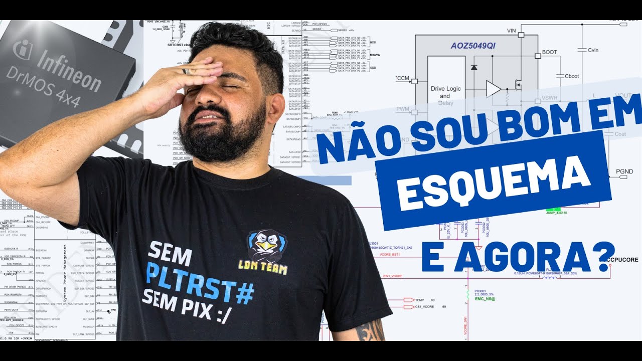 Como utilizar esquema elétrico no reparo de placa?
