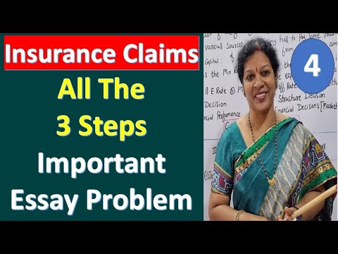 1 Insurance Claims Chapter Introduction Most Important 3 Steps To Solve Insurance Claims